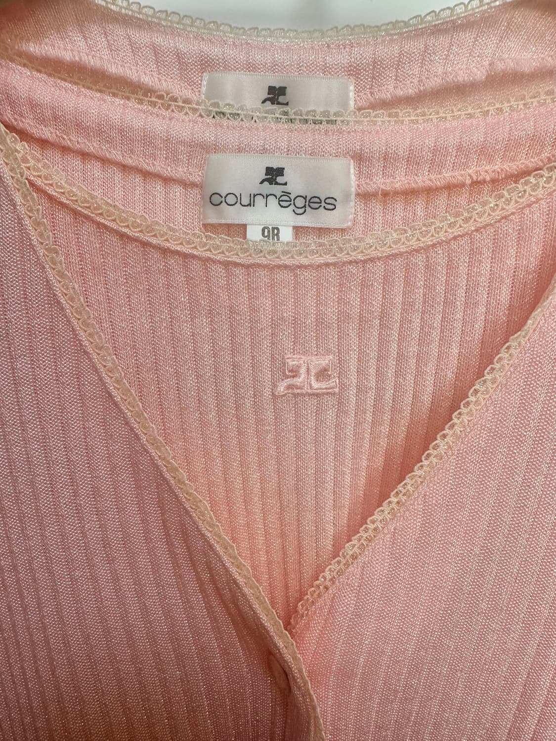 꾸레쥬 반팔+가디건 세트 앙상블 상품이미지1