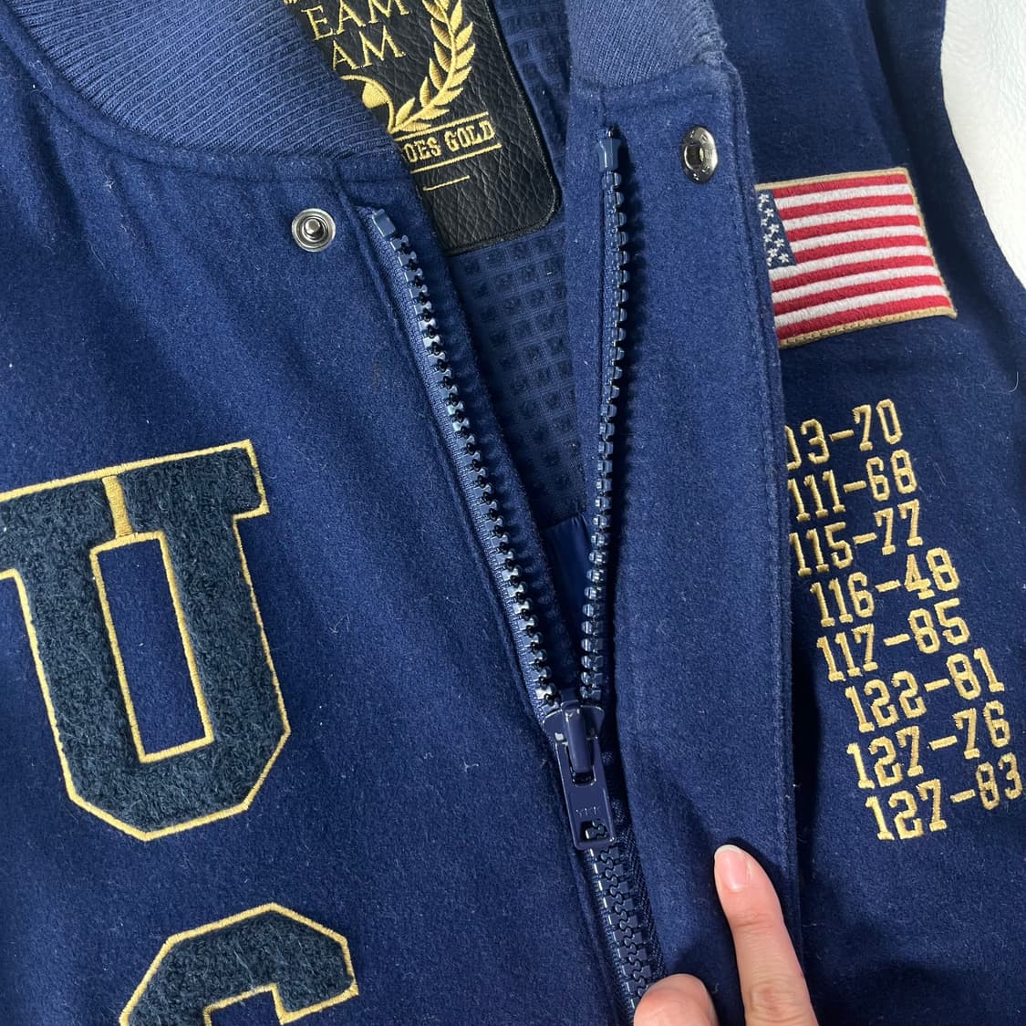 100 나이키 드림팀 20주년 바시티 자켓 상품이미지4