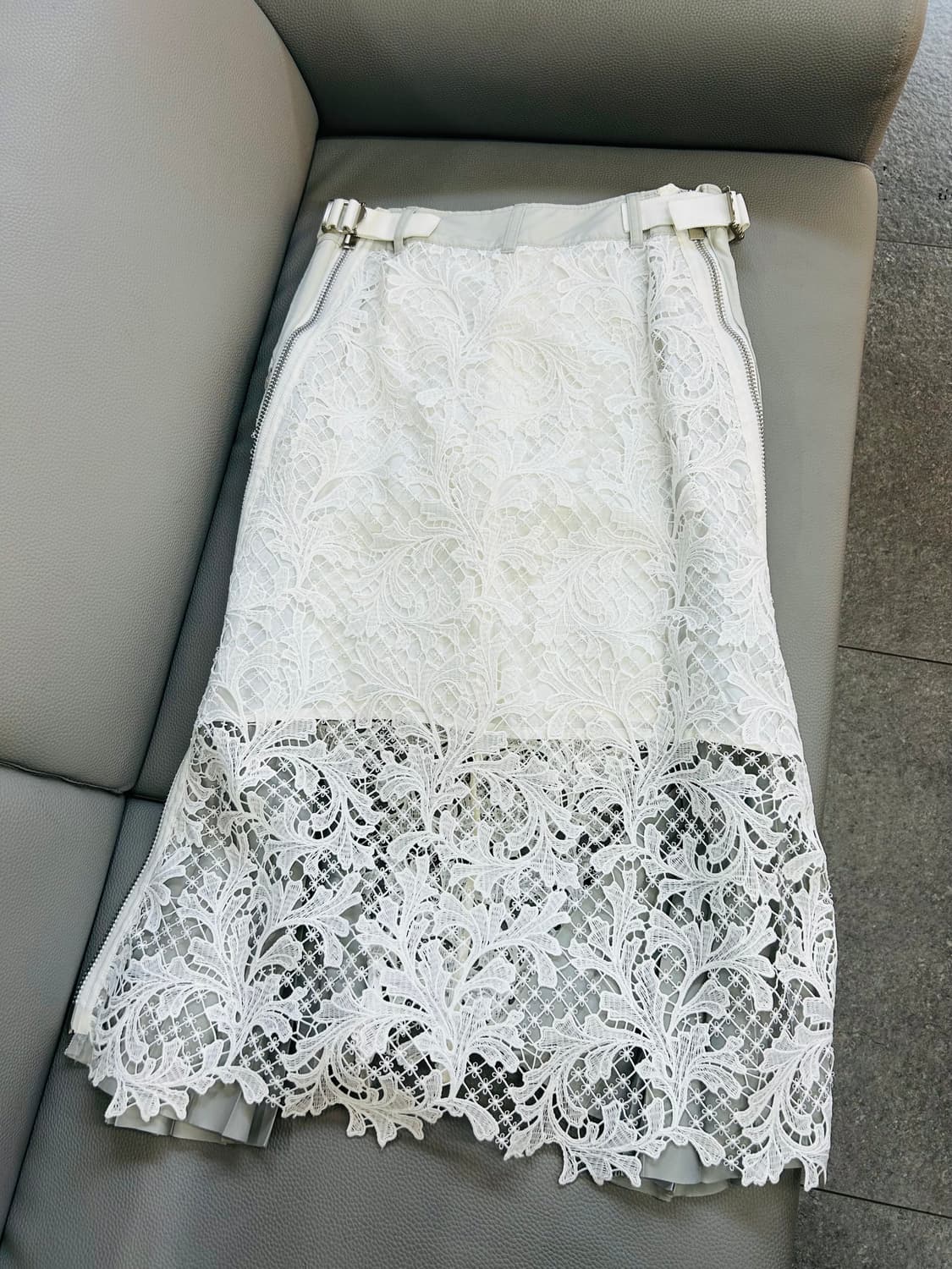 사카이 레이스 Ma-1 자켓, 스커트 셋트(2) 상품이미지8