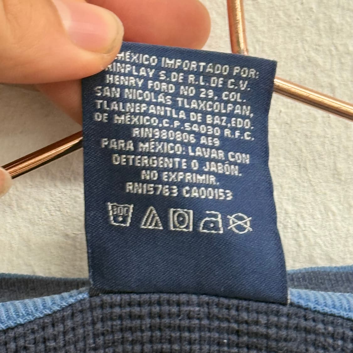 폴로 랄프로렌 와플 코튼 라운드넥 니트 (M) 상품이미지3