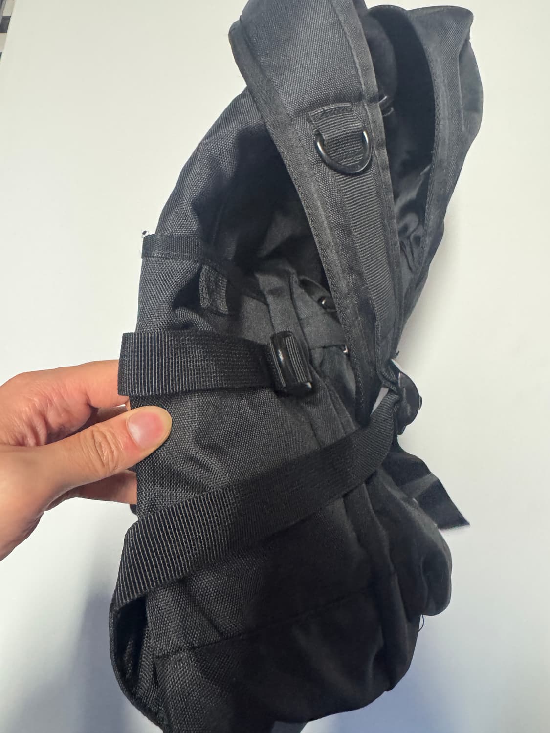 정품!! 디키즈 Dickies 올드스쿨 박스 로고 버클 포켓 백팩 상품이미지4