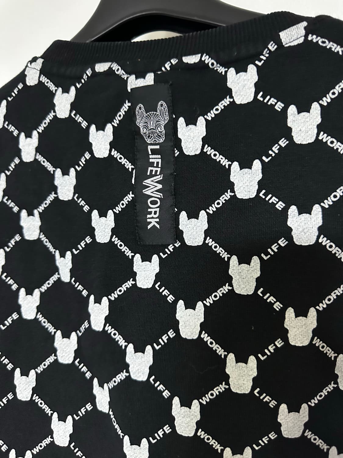 라이프워크 올오버 패턴 맨투맨  상품이미지3