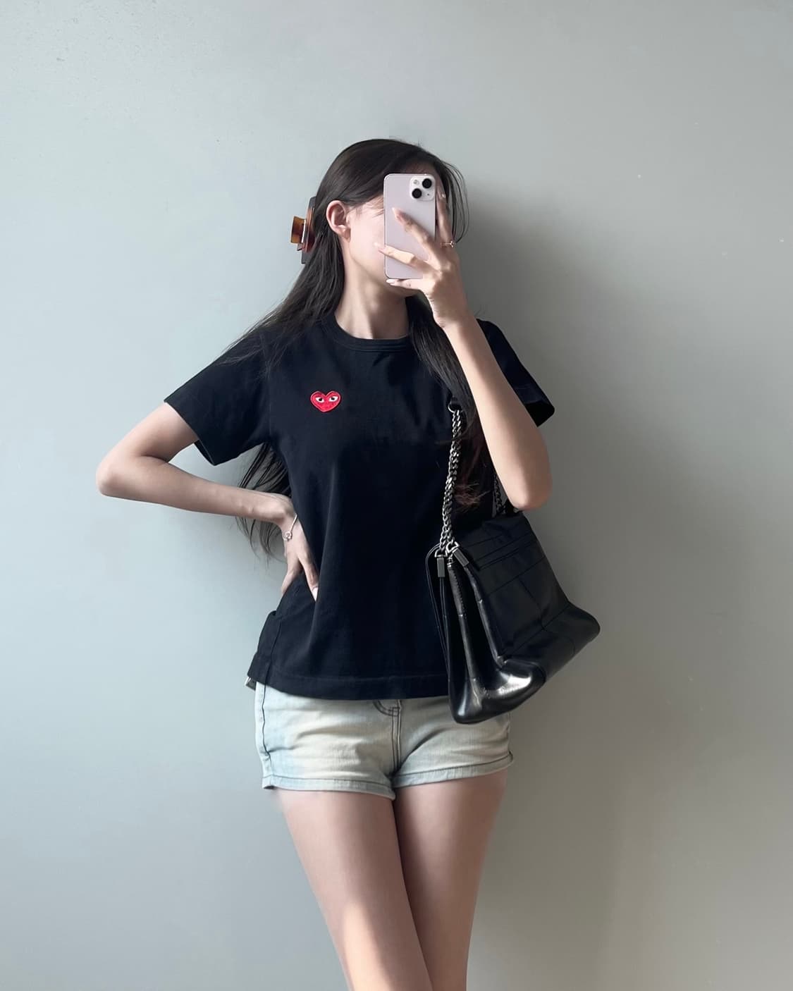 꼼데가르송 반팔티 상품이미지2