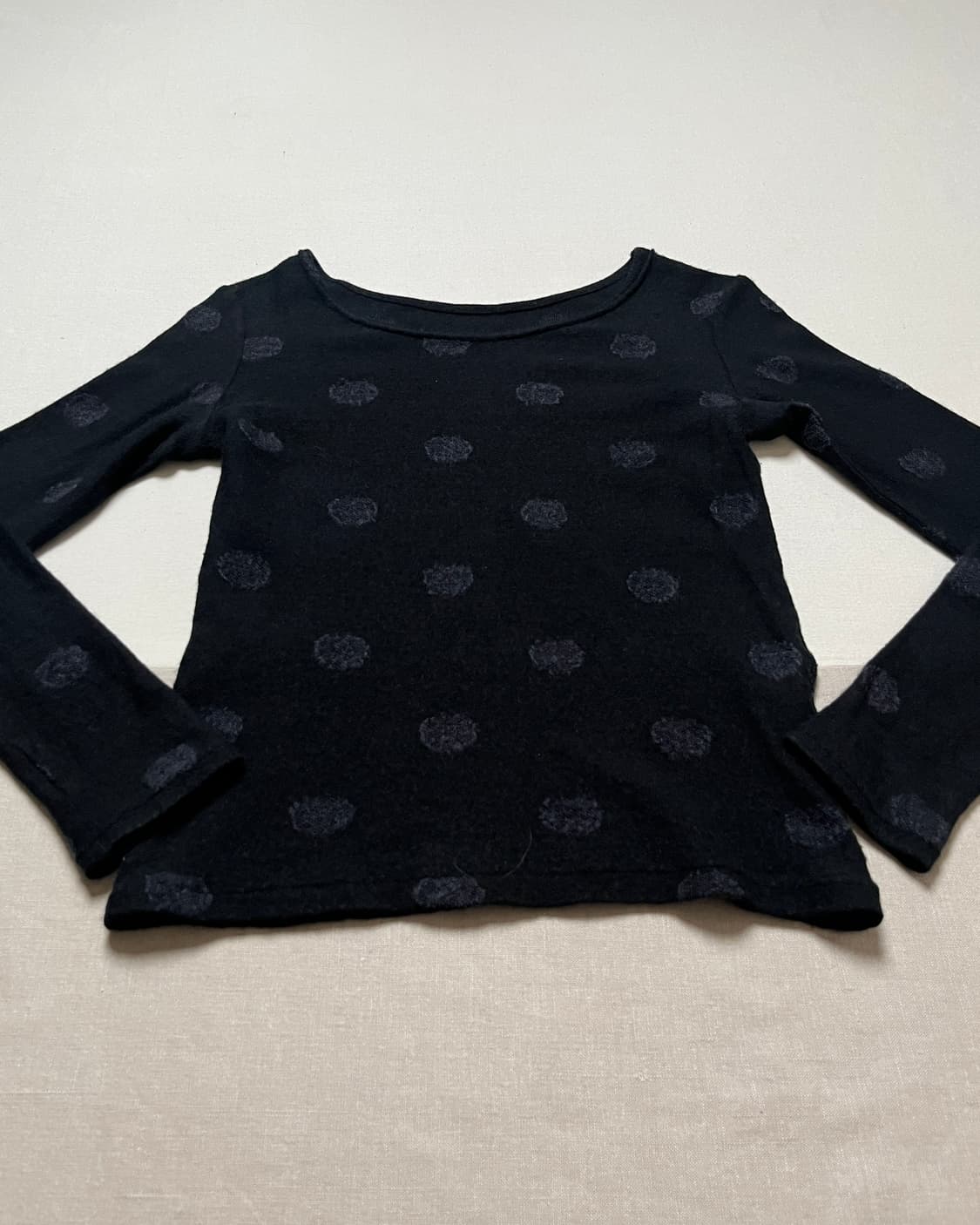 요지야마모토 도트 울 니트 yohji yamamoto noir 상품이미지6