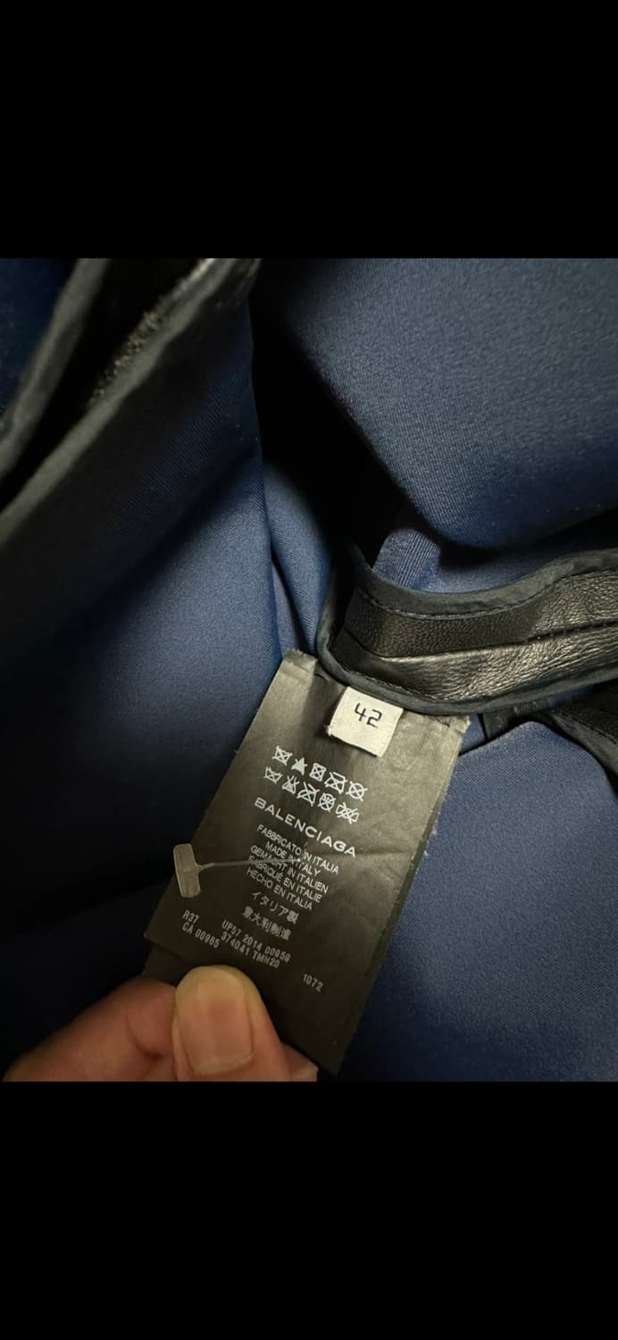 Balenciaga 발렌시아가 런웨이 레더 드레스 (원피스) 상품이미지7