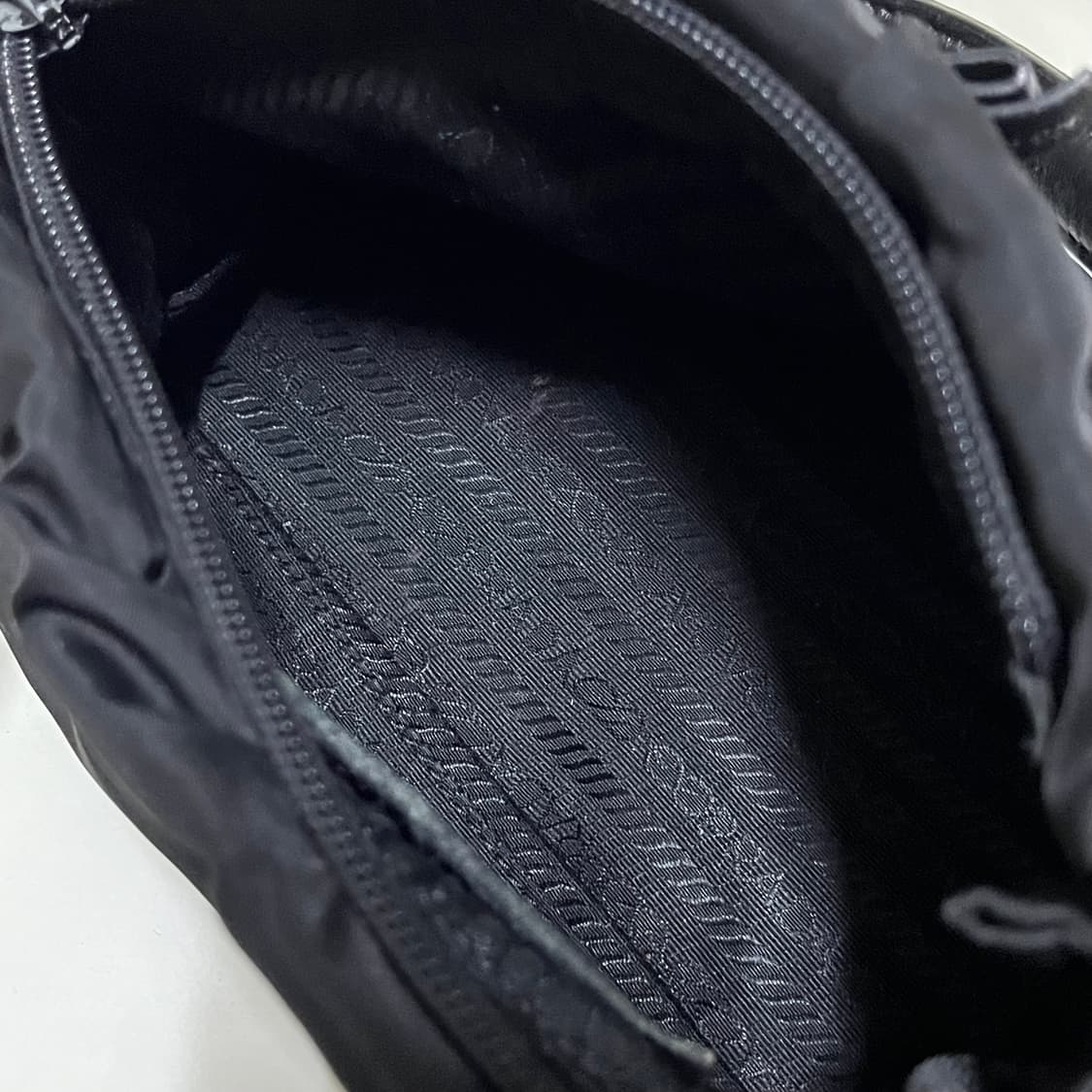 빈티지 ) prada 프라다 포코노 리본 미니백 상품이미지6