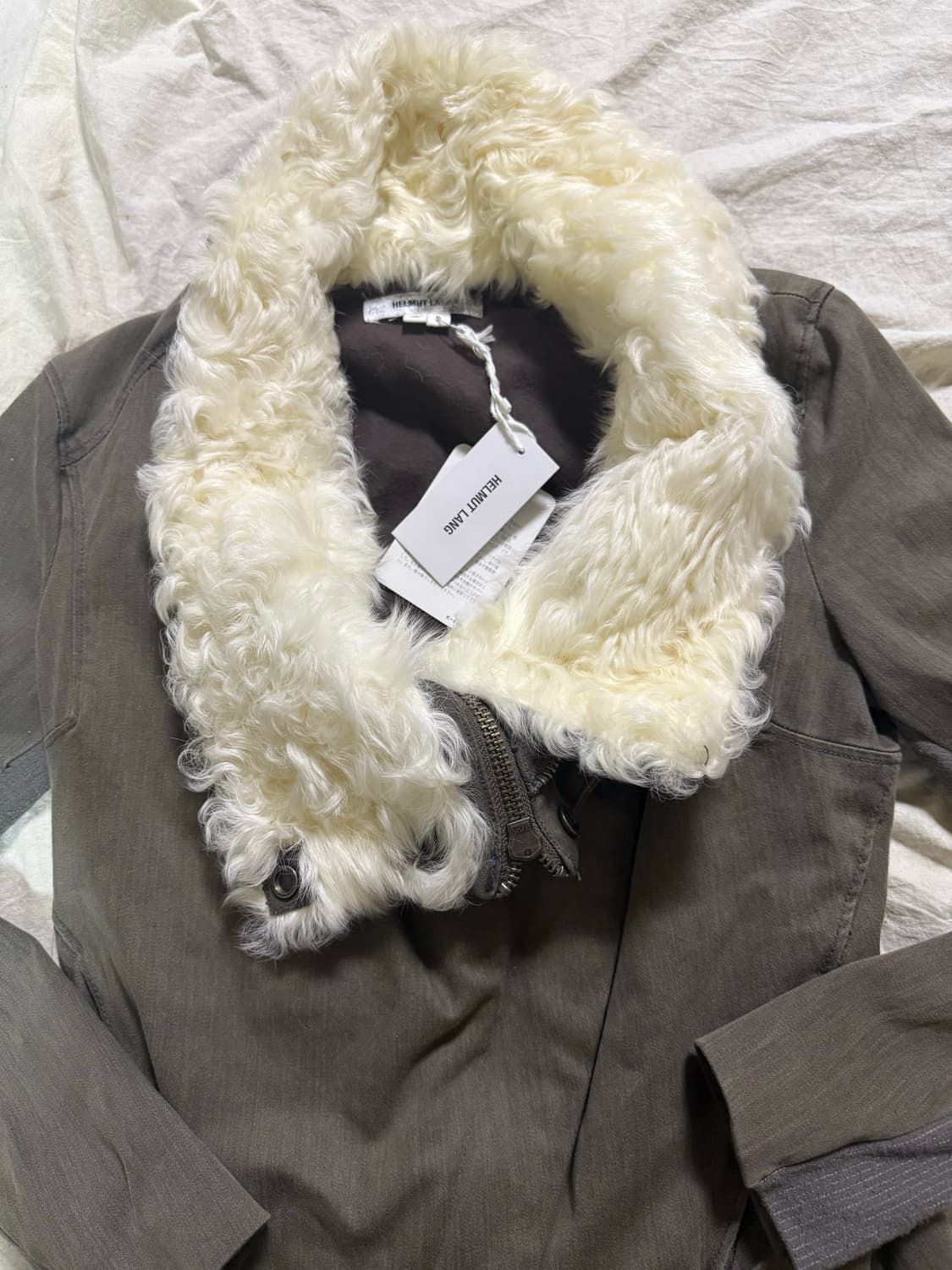 헬무트랭 earth 워싱 하이넥 자켓 상품이미지2