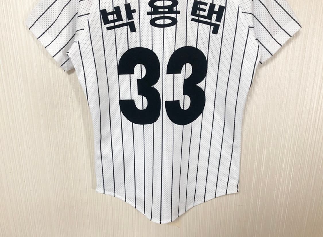 KBO ATC LG트윈스 홈유니폼/져지 75 #33 박용택 상품이미지10