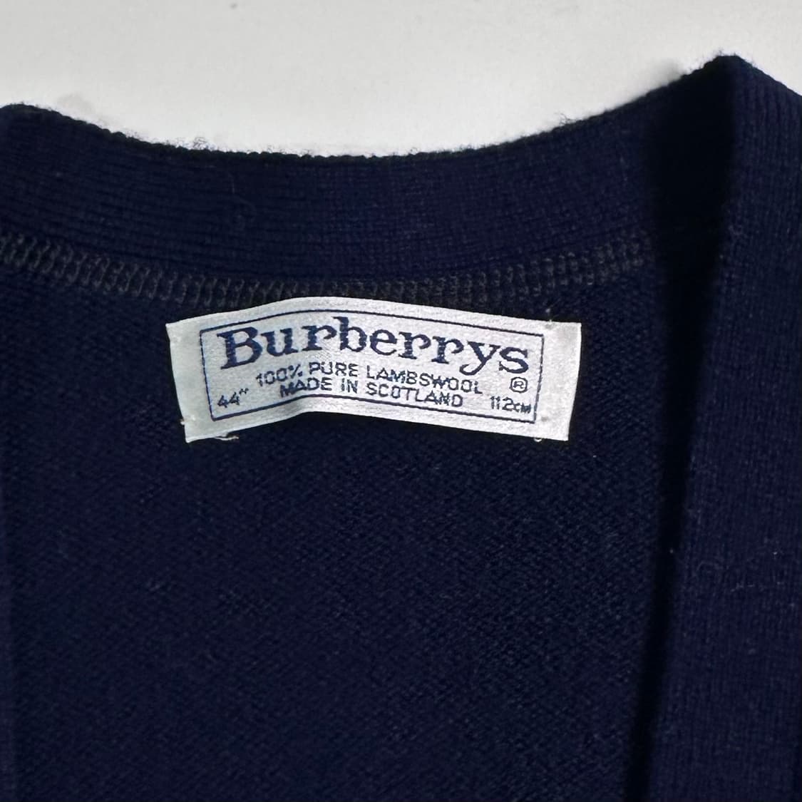 버버리 노바체크 울 니트 가디건 상품이미지5