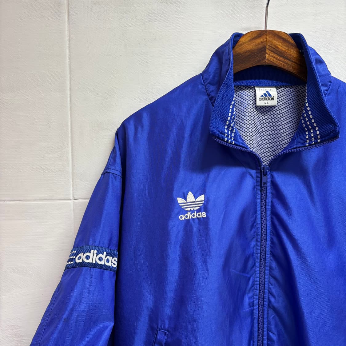90's 아디다스 X 데상트 바람막이 윈드브레이커 점퍼 올드스쿨 JPN 상품이미지2