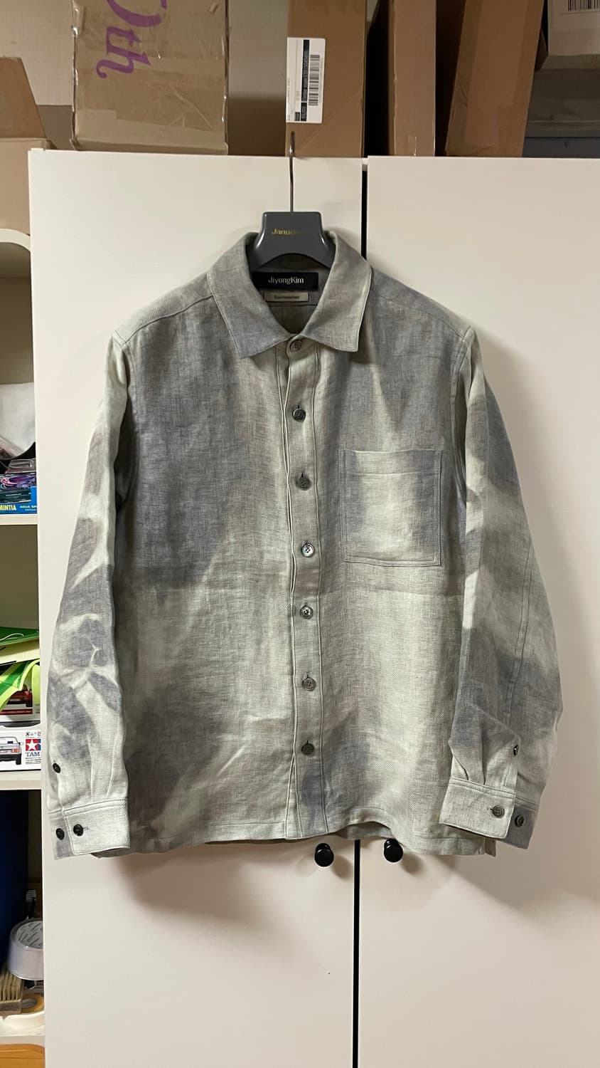 지용킴 25aw 선블리치 셔츠 상품이미지1