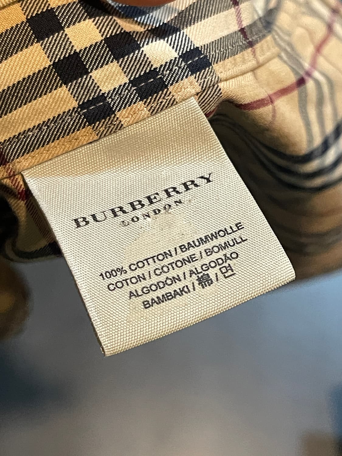 버버리 노바체크 긴팔 셔츠 상품이미지6