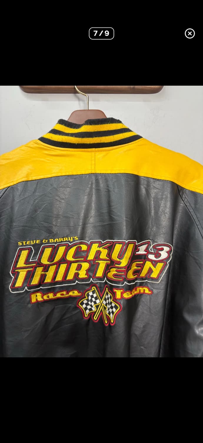 90s 스티브앤 베리 레더자켓 H1317 상품이미지7