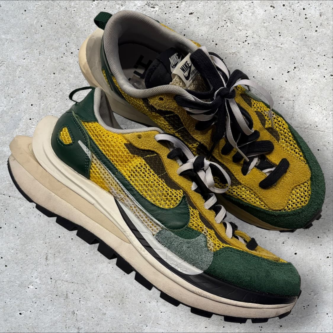 [270] 나이키 사카이 노초 베이퍼와플 옐로우/그린 상품이미지1