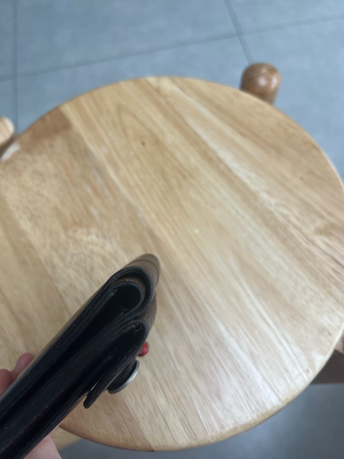 고로스 새들레더 반지갑 다크브라운 상품이미지8