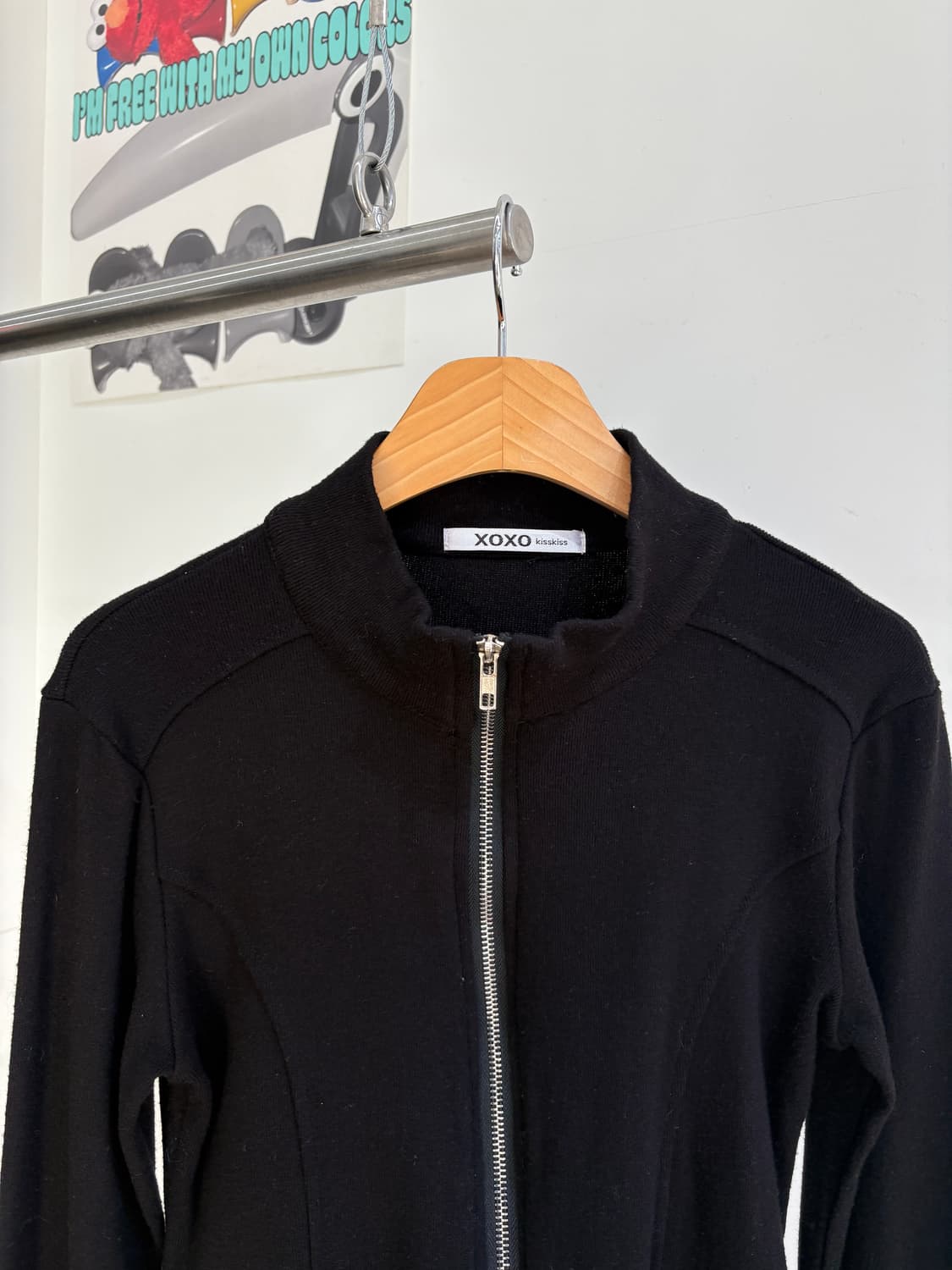 XOXO KISSKISS 니트집업 상품이미지2