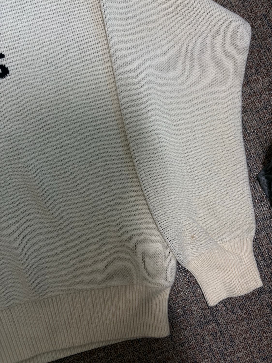 L - 에센셜 니트 스웨터 버터크림 - 20SS 상품이미지4