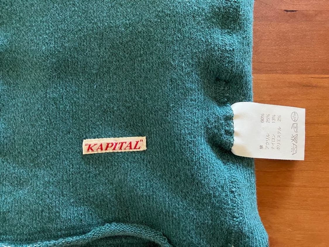 KAPITAL 캐피탈 머플러 넥워머 상품이미지6