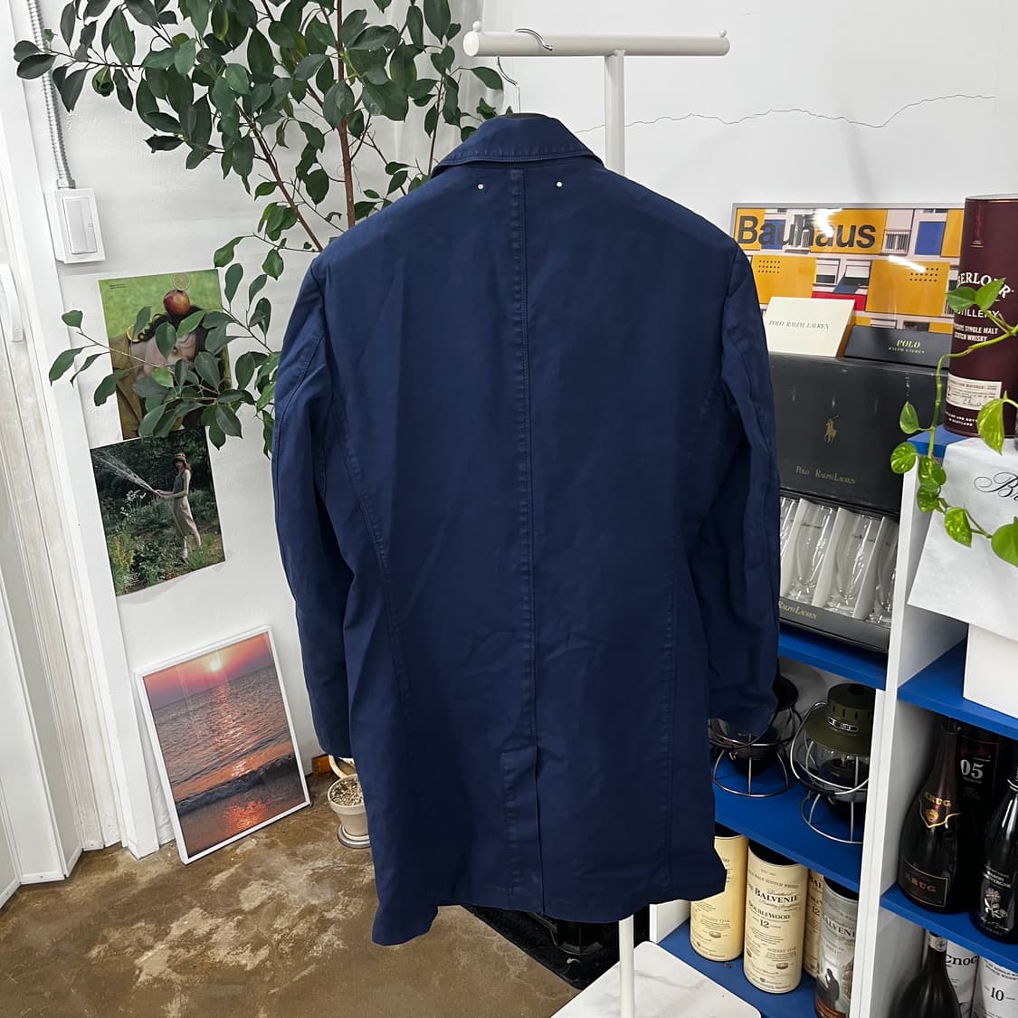 루비암 가먼트다잉 싱글 코트 50R 새상품 상품이미지5