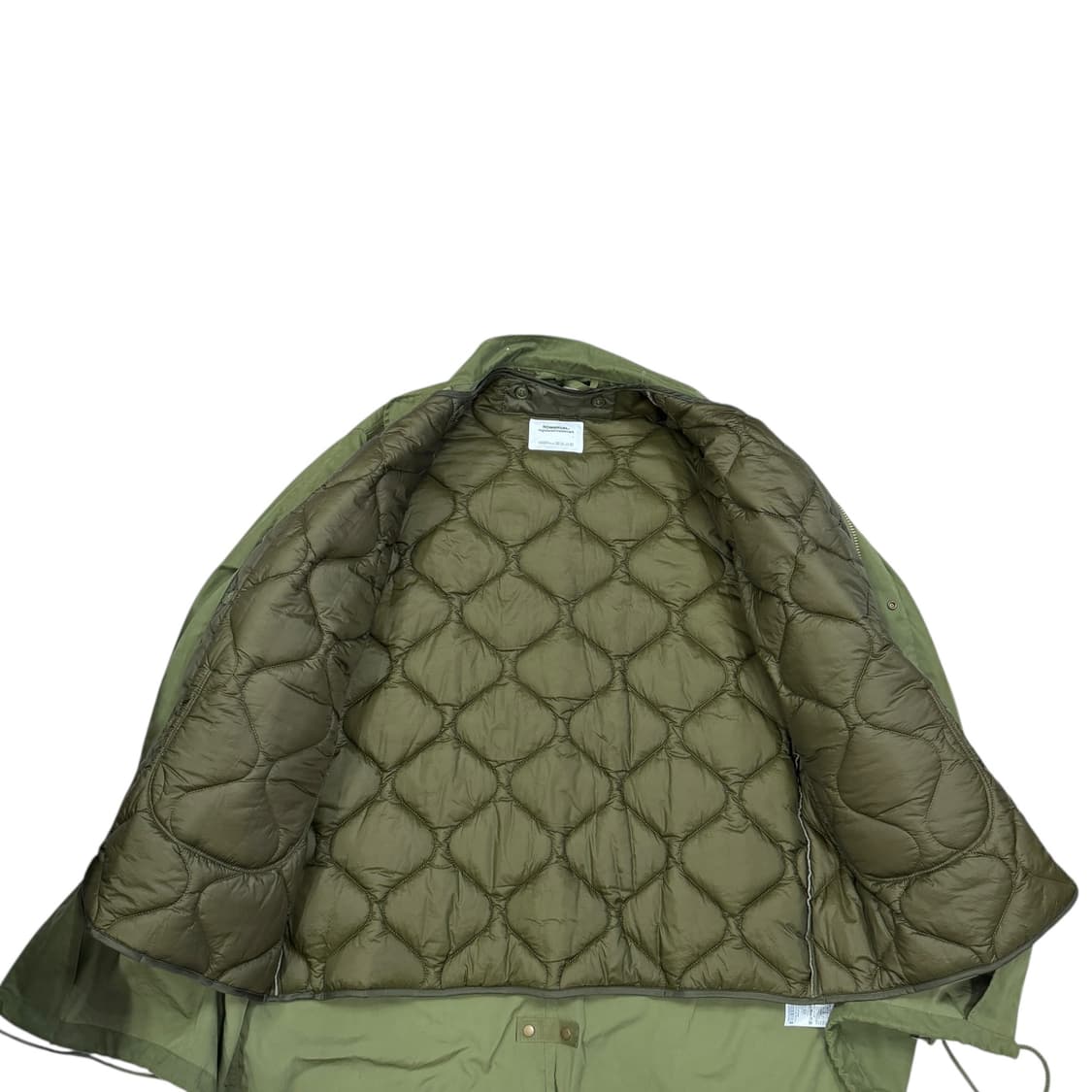 노매뉴얼 M65 피쉬테일 개파카 야상 카키 그린 상품이미지3