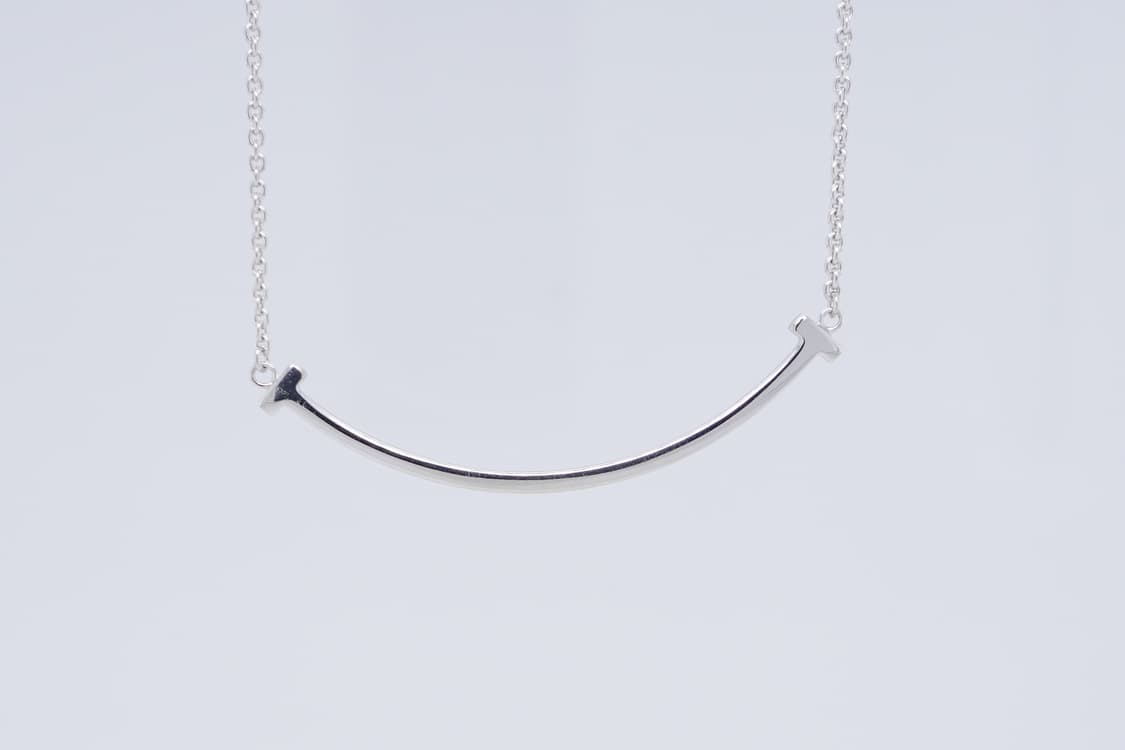 티파니 티스마일 실버 925 티파니앤코 펜던트 목걸이 2.4g 상품이미지2