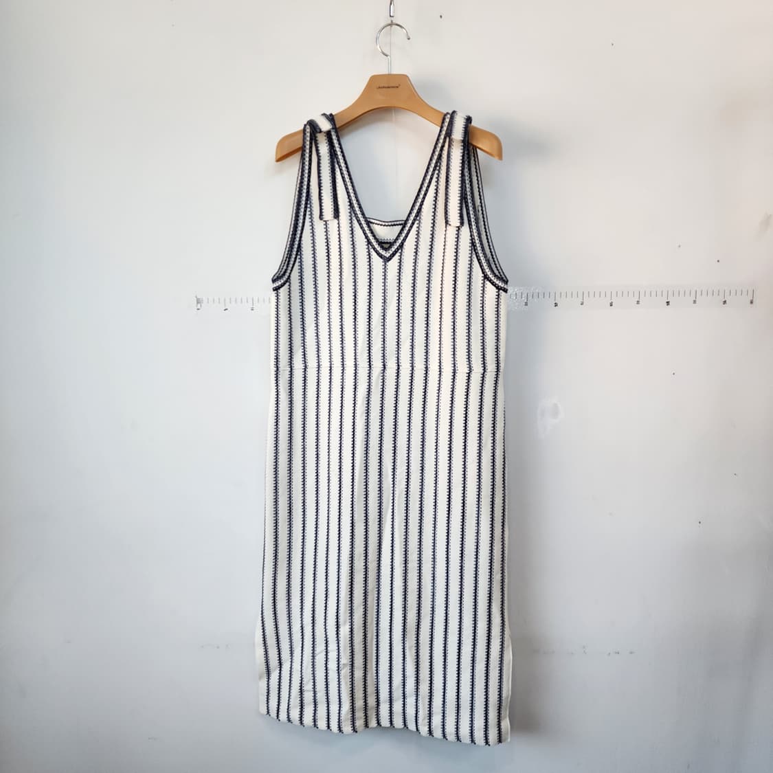 율라존슨 스트라이프 니트 민소매 원피스 상품이미지1