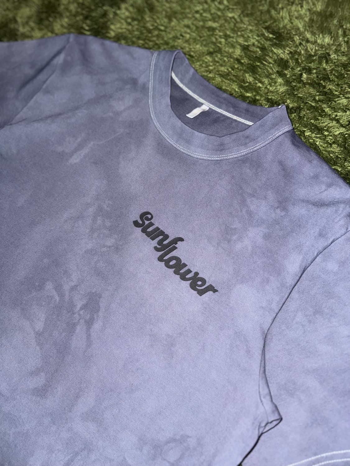 [L] Sunflower 선플라워 핸드 다잉 로고 티셔츠 상품이미지2