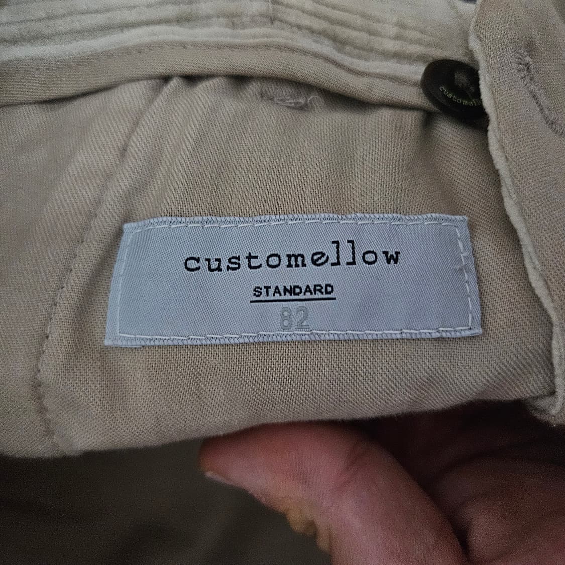 커스텀멜로우 코듀로이 세미와이드 팬츠(급처) 상품이미지5