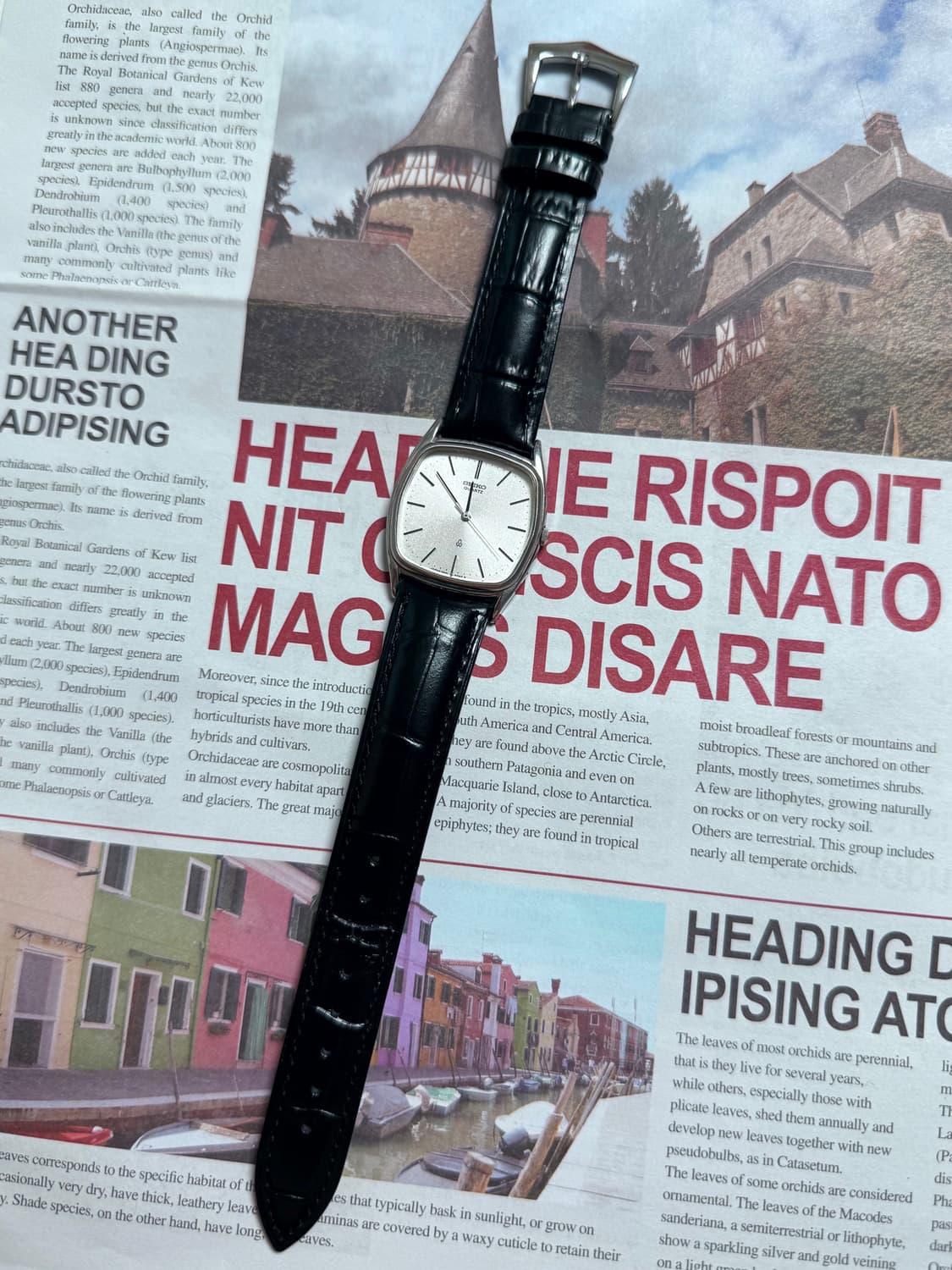 Seiko 세이코 쿼츠 스퀘어 서리발 다이얼 1980 상품이미지2
