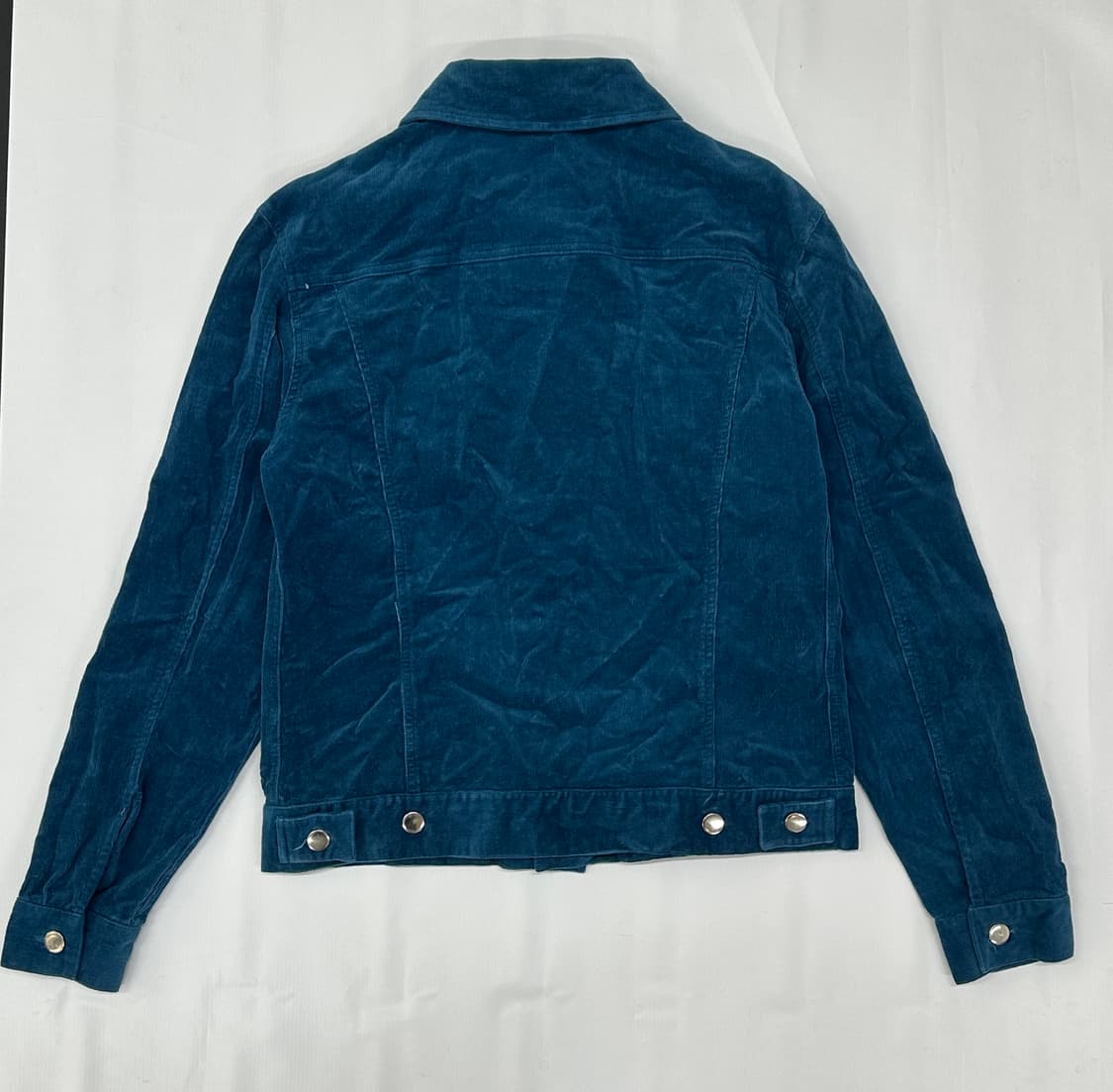 💙청록 Y2K 골덴 시티보이 청자켓 💙가을 빈티지 핀터깔 보헤미안 상품이미지3