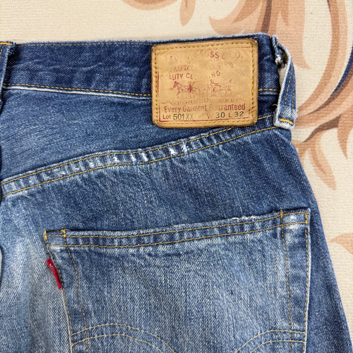 (30)리바이스 Levis 47501-0183 셀비지 데님팬츠 상품이미지4