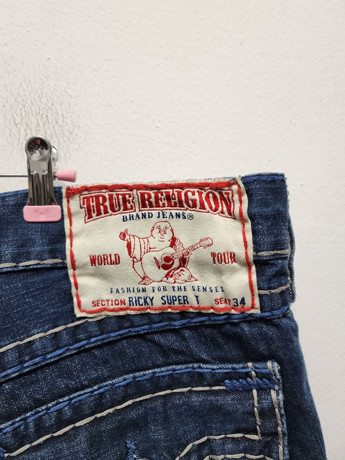 (빅사이즈) 트루릴리젼 RICKY SUPER T 부츠컷 데님  상품이미지3