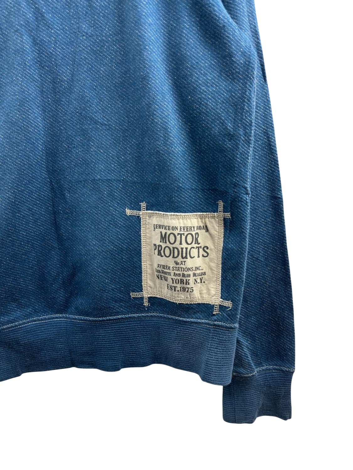 아비렉스 모터투어 패치 블루 후드집업1291 상품이미지5