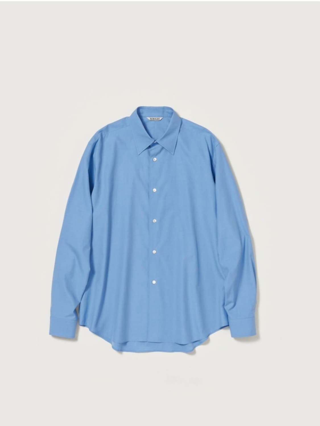 오라리 여성 WASHED FINX TWILL SHIRT 상품이미지3