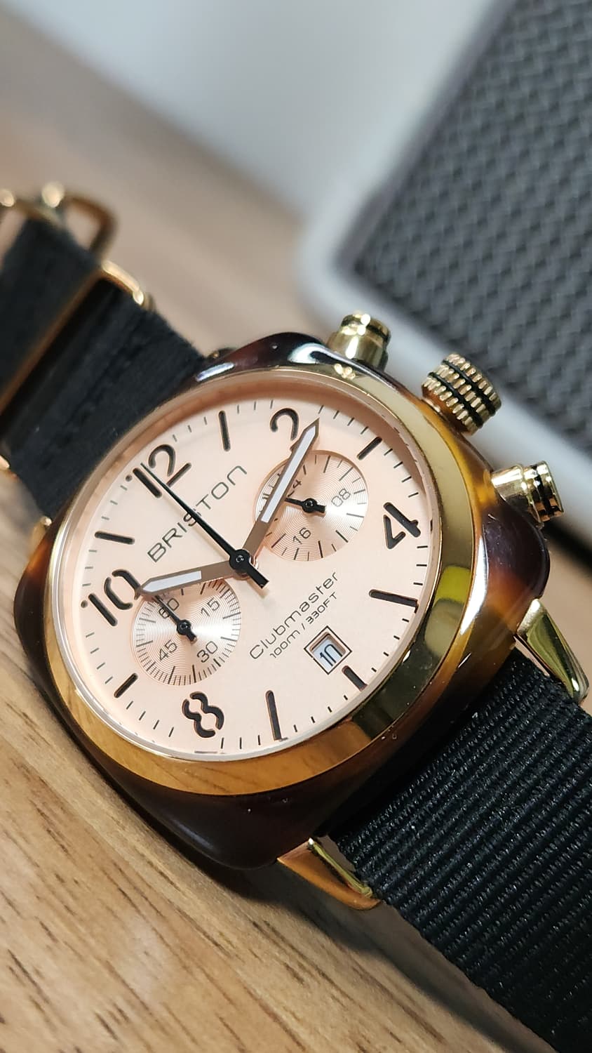 #브리스톤 클럽마스터 클래식  크로노 정품 명품시계 급처 상품이미지9