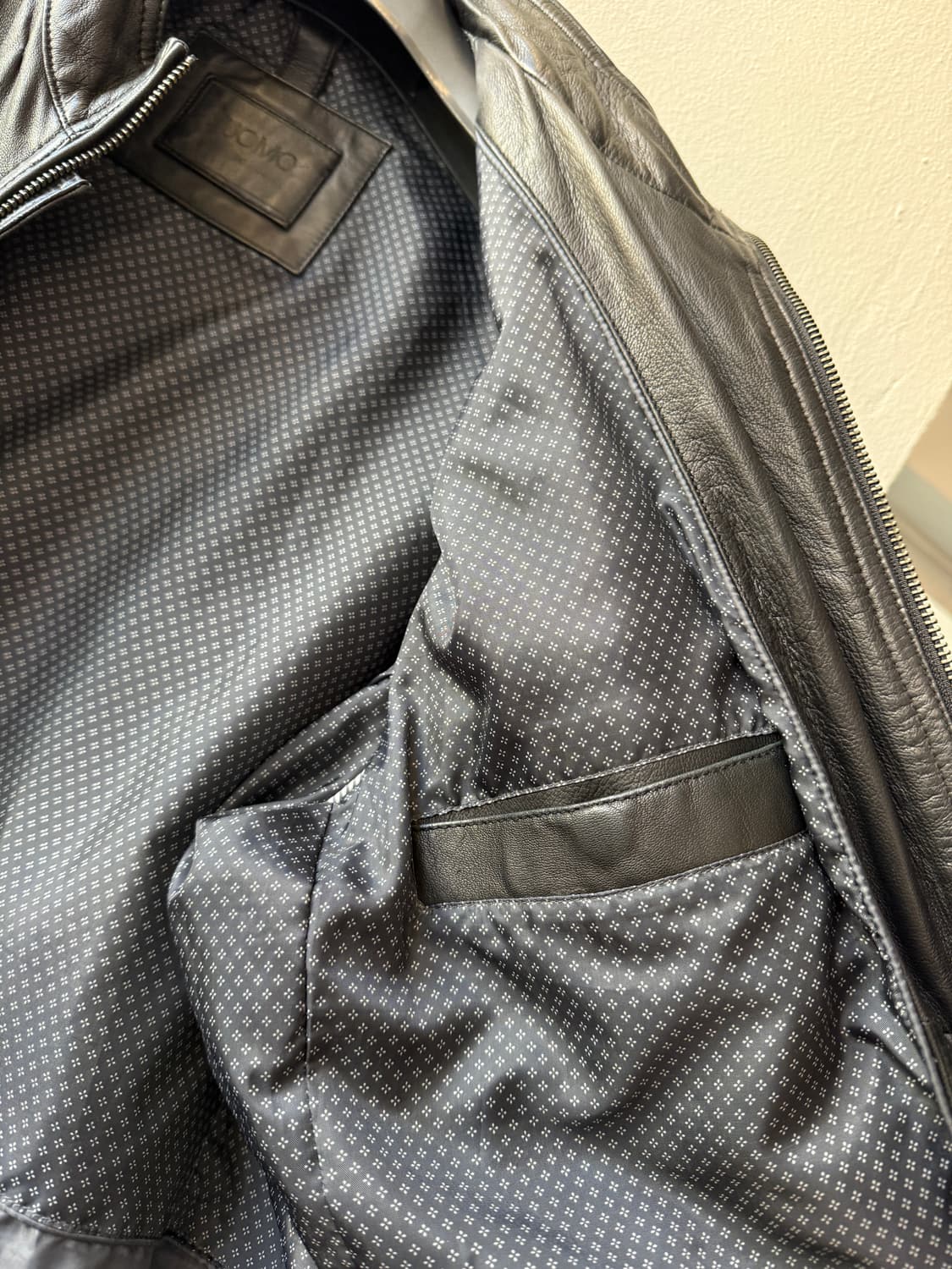 L'UOMO 양가죽 가죽 자켓 110 상품이미지5