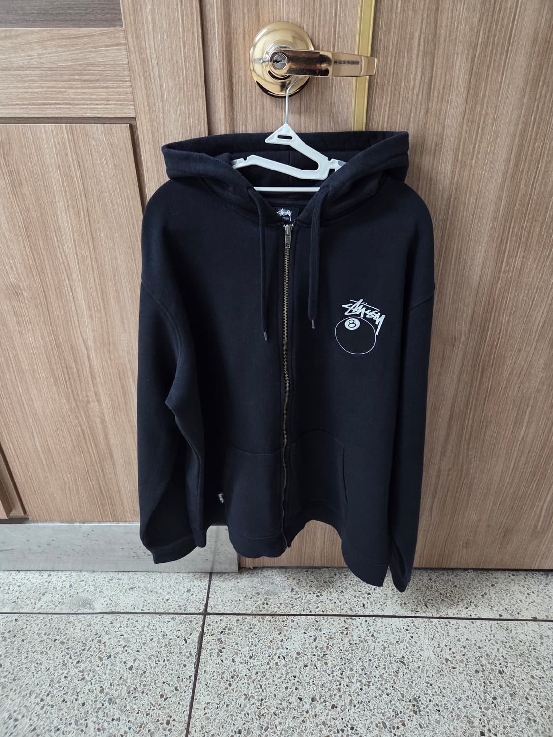 스투시 8볼 집업 L 상품이미지1