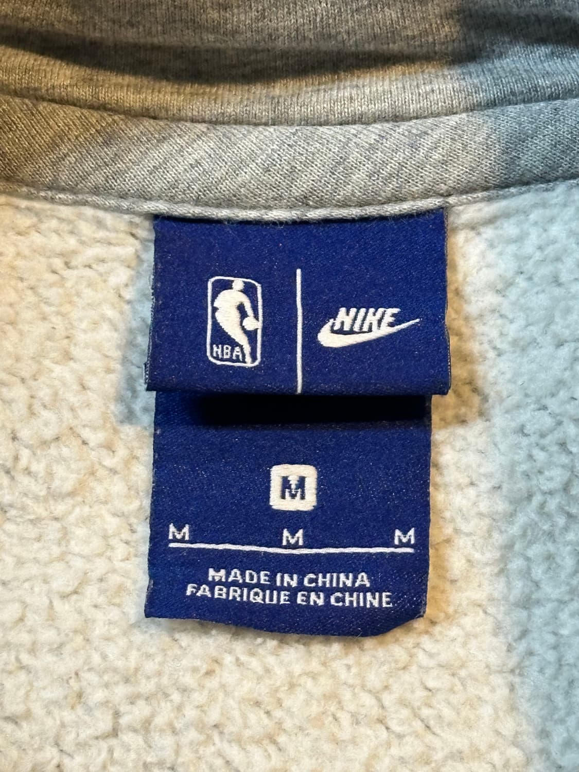 나이키 X NBA 시카고불스 후드티 그레이 상품이미지6