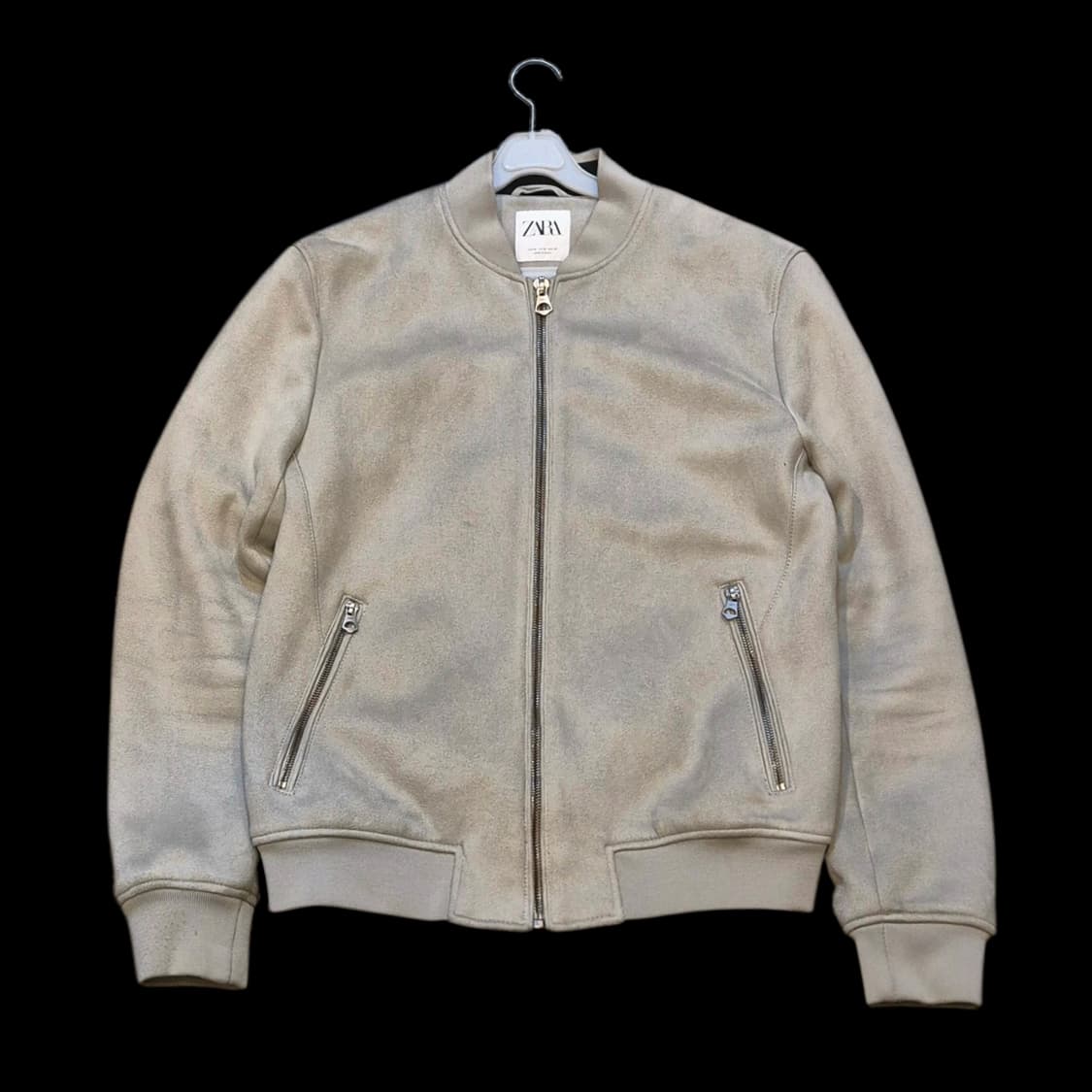 M 자라 그레이 스웨이드자켓  상품이미지1