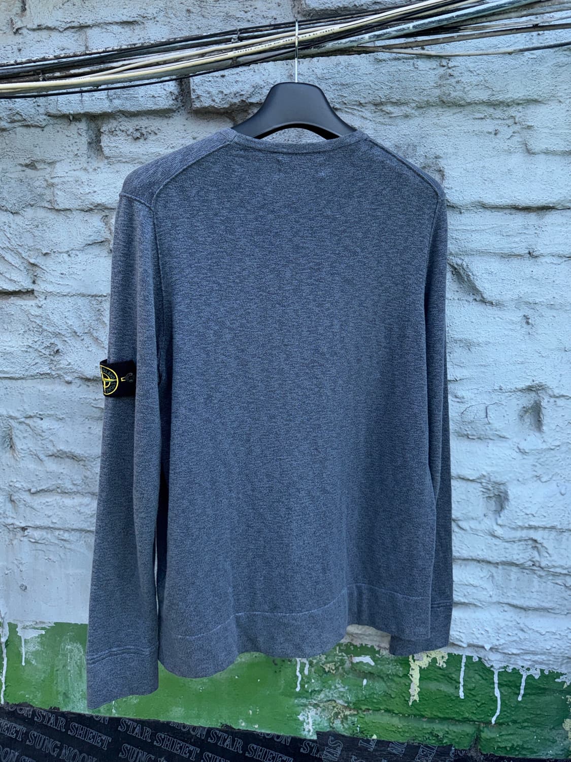 Stone island 스톤아일랜드 블루 니트(XL) 상품이미지6