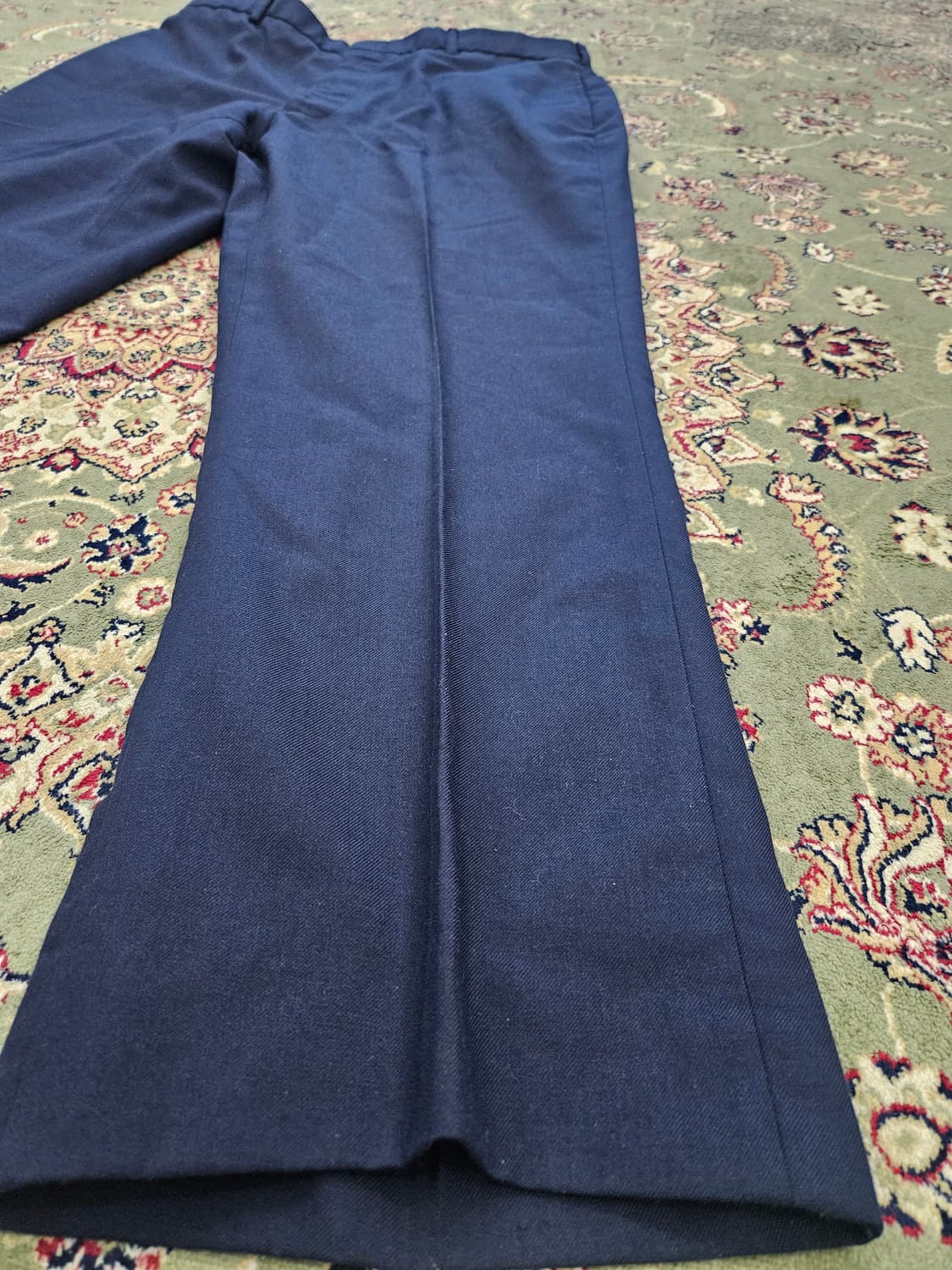 [최종할인] USAF 미공군 네이비 울 서비스팬츠 37R 34-35 상품이미지8