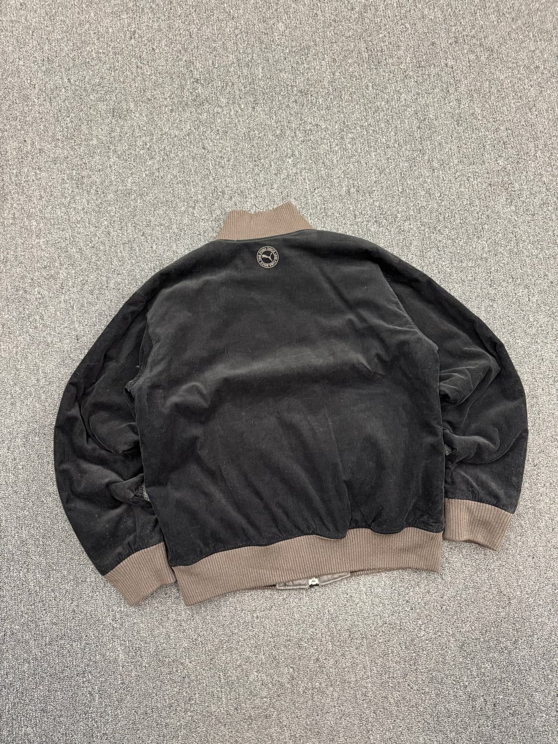 M)푸마 빈티지 리버시블 스웨이드 패딩 집업 상품이미지5