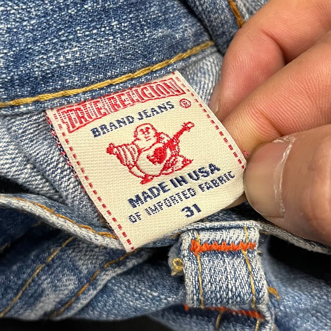 트루릴리젼 빌리 데님 부츠컷 (32“) 상품이미지5