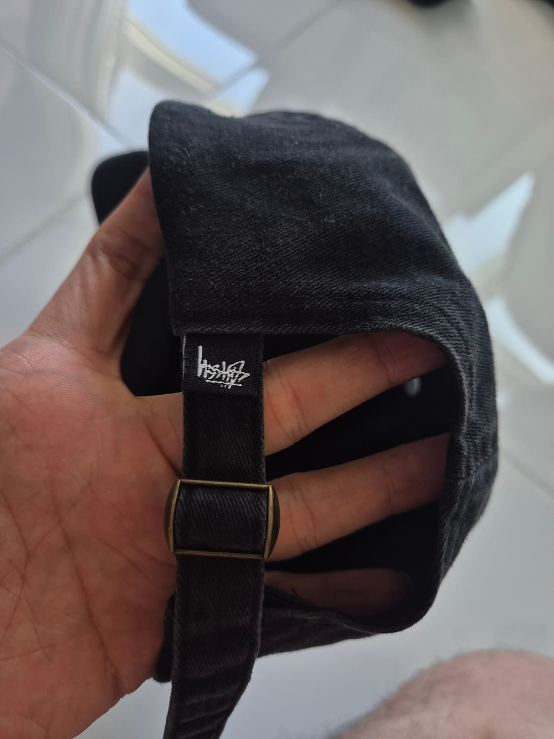 Stussy 스투시 블랙 볼캡 상품이미지7