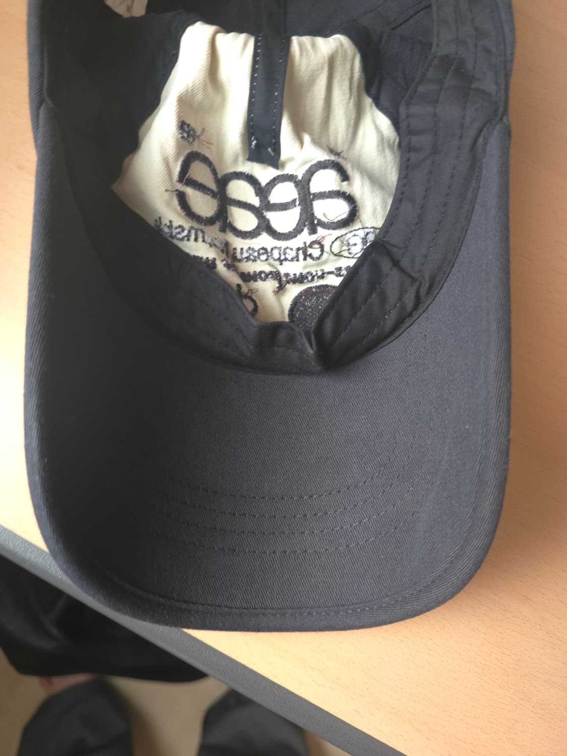 aeae볼캡 네이비아이보리 상품이미지4