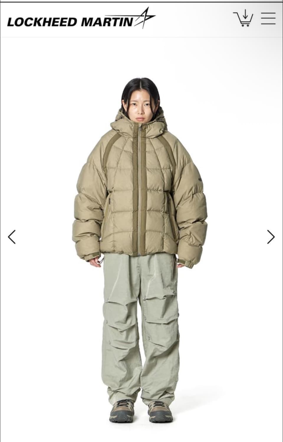 록히드마틴 패딩 상품이미지1