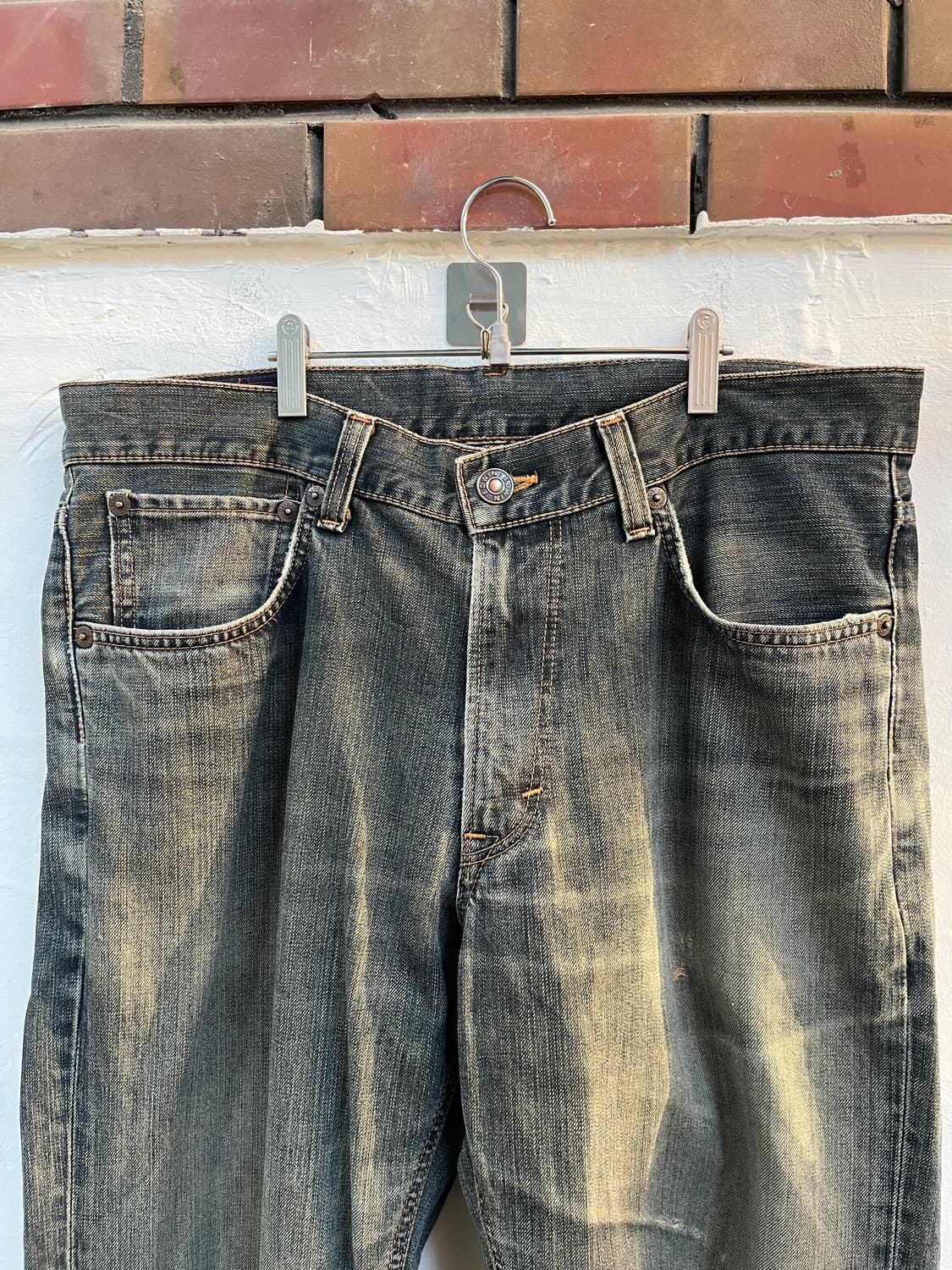 Edwin 503 Japan 워싱 데님 진 36 상품이미지2