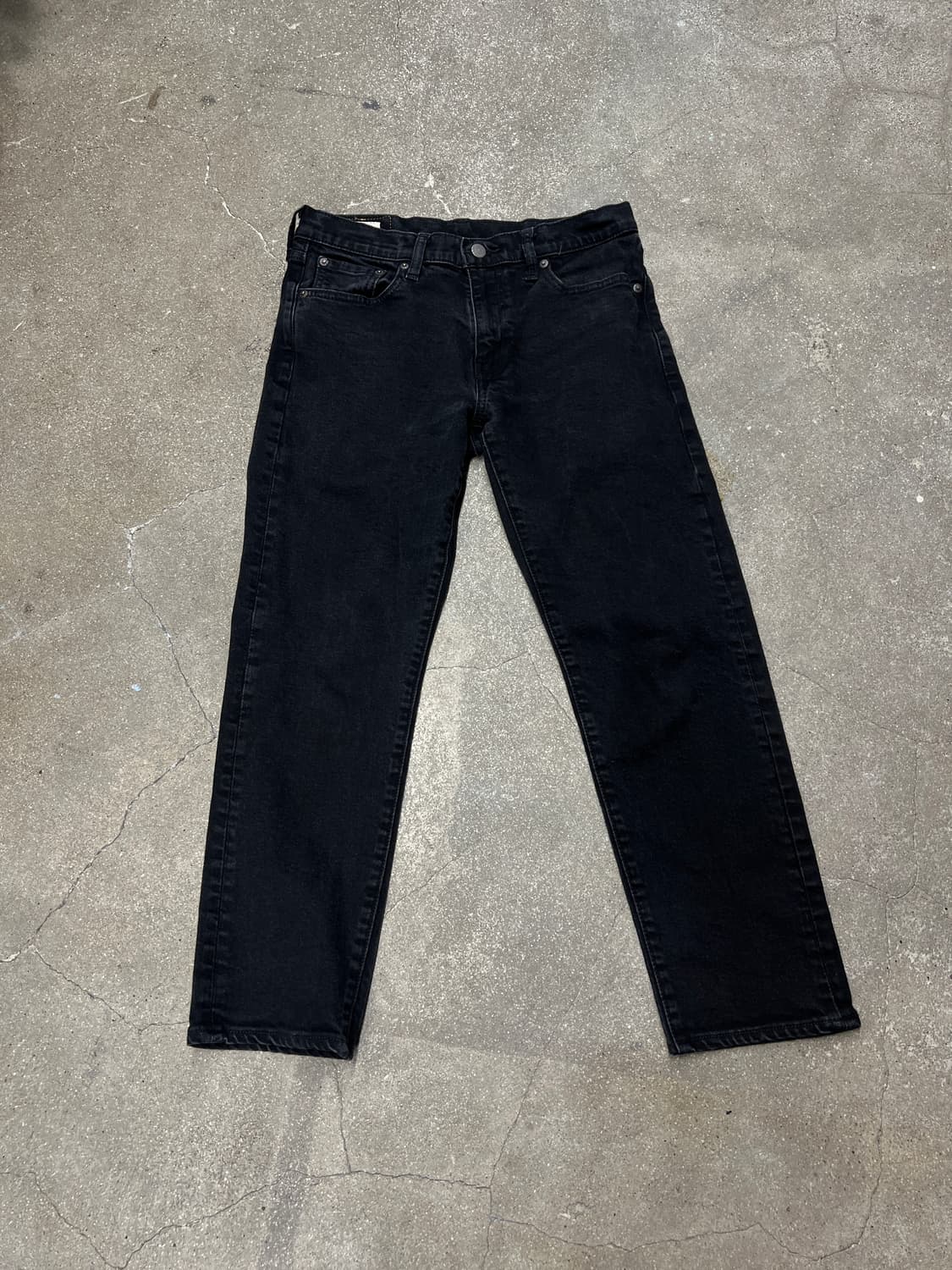 리바이스502 프리미엄 블랙진 상품이미지1