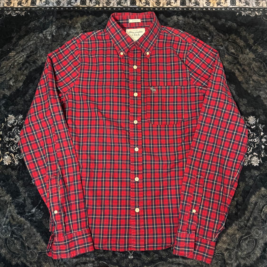 아베크롬비 체크 셔츠 남방 상품이미지1