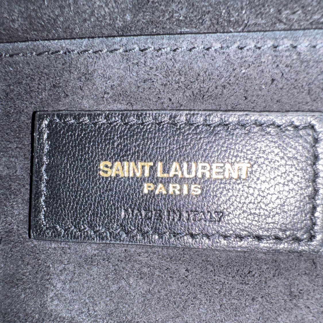 입생로랑 선셋백 라지 체인백 블랙 골드 금장 상품이미지10